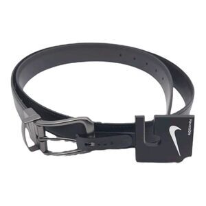 Nike Reversible Golf Dress‎ Belt Men's Size 40 Brown Black Synthetic Leather New